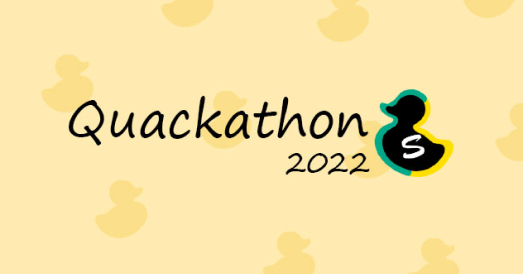 Quackathon 2022 banner